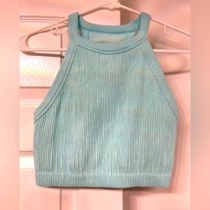 Aerie Superchill seamless high neck bra top